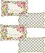 Talking Tables Pack van 4 Alice in Wonderland Papier Serveren Voedsel Platters Supplies