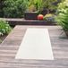 TeppichHome24 Tapis élégant pour intérieur et extérieur, couleur crème, dimensions : 80 x 150 cm