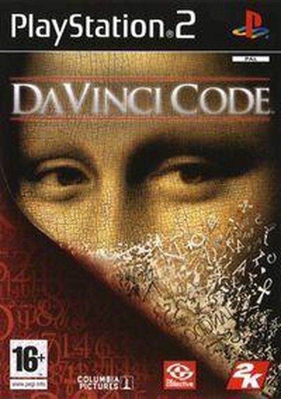 Merkloos The Da Vinci Code FRA PlayStation 2 Actie DVD-ROM PAL Box FR