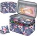 Wan GmbH Sac de rangement pour accessoires de couture avec coussin à aiguilles - Organiseur double couche pour fils et aiguilles
