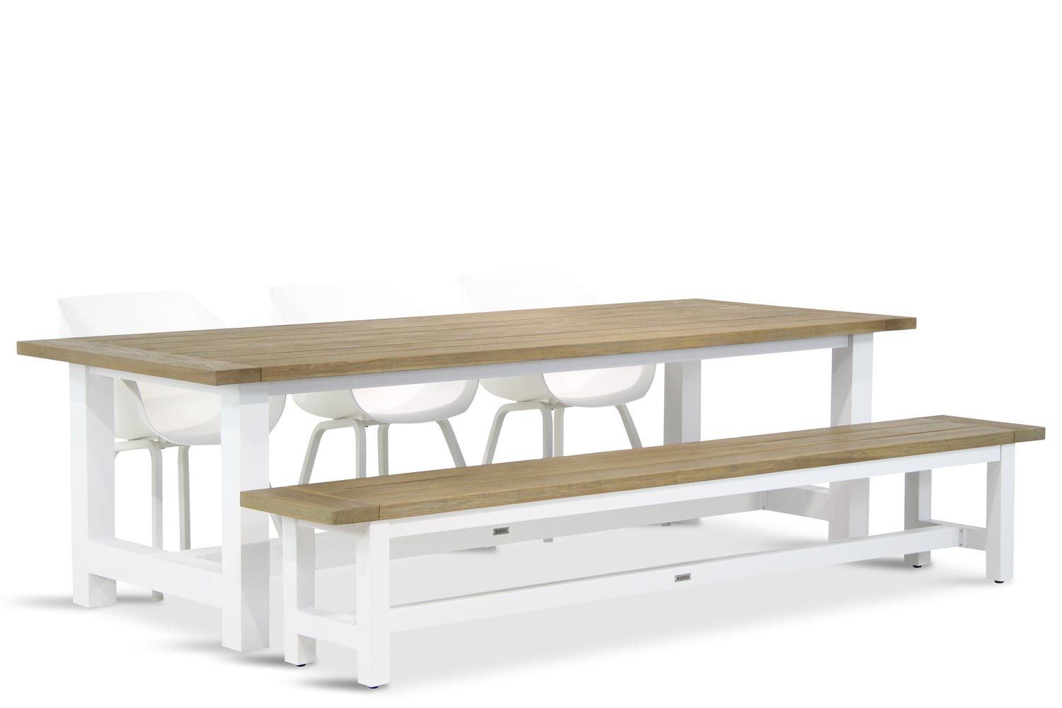 Hartman Sophie/Los Angeles 260 cm dining tuinset 5-delig - 7435147445453