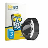 BROTECT Screenprotector 3 Stuks voor Mopuea Smartwatch 1.55" Beschermglas transparant