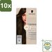 Schwarzkopf Creme Supreme coloration cheveux 4-0 Brun Naturel Foncé - 10 Pièces