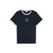 Tommy Hilfiger Dames T-shirt Lyocell Katoen Elastaan Marineblauw M