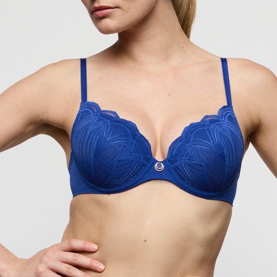 Marie Jo Cathia Voorgevormde Beugel Bh 0102816 Stylo Blue - maat EU 80C / FR 95C