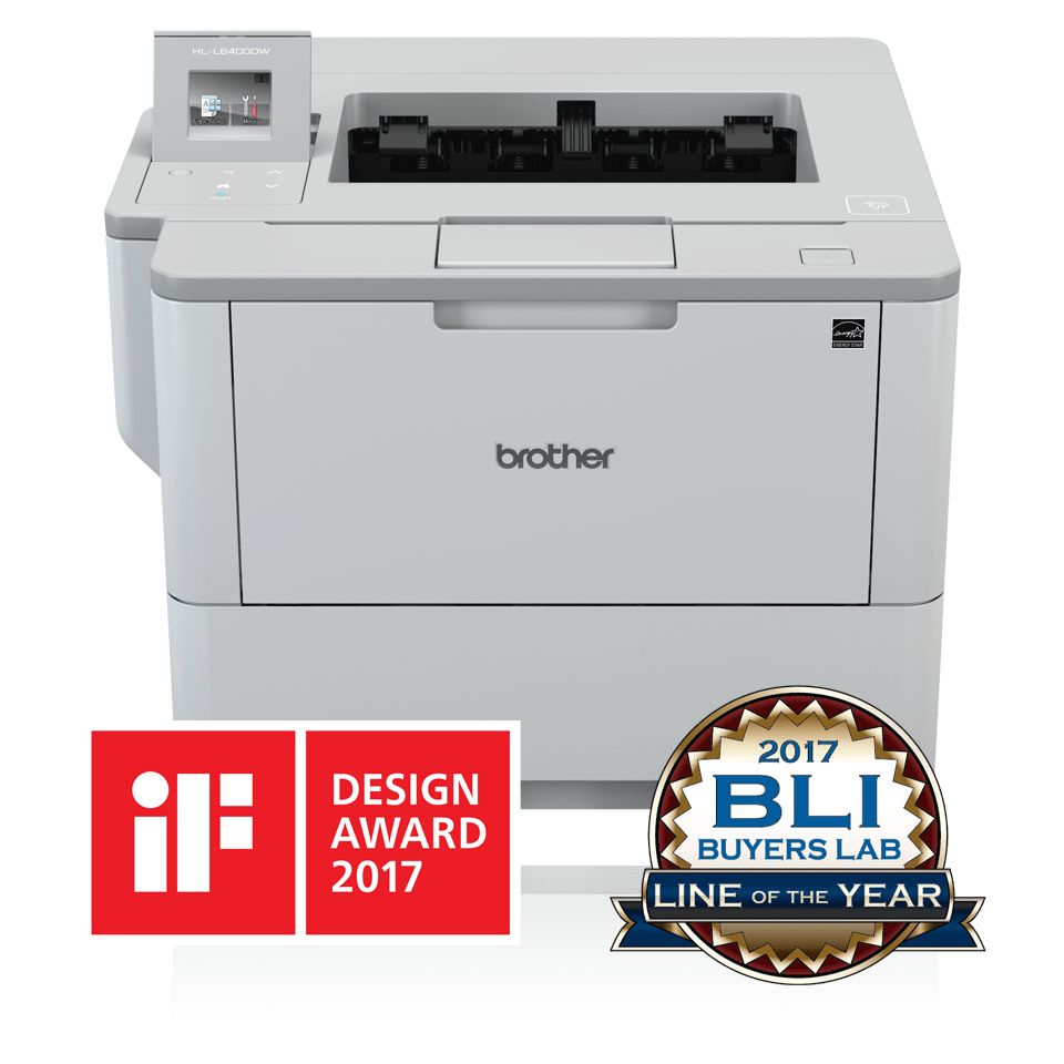 Brother HL-L6400DW Laser Printer - A4, WiFi, Duplex, 1200 x 1200 DPI
