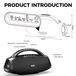 Enceinte Bluetooth portable - X20 - 200 W RMS - Étanche IPX7 - Son 2.1 - Batterie 9000 mAh - TWS - Noir