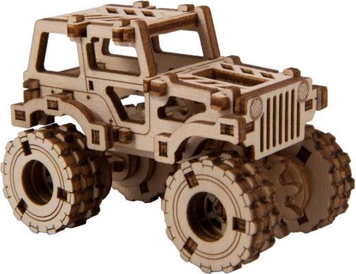 Wooden City Monster Truck 1