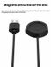 DrPhone Chargeur magnétique compatible avec Amazfit T-Rex / GTR / GTS – Câble de chargement USB à 2 broches – Compatible avec Huami A1901, A1909 et A1918 – 1 m