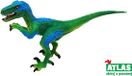 Atlas D - Figuur Dino Velociraptor 18 cm