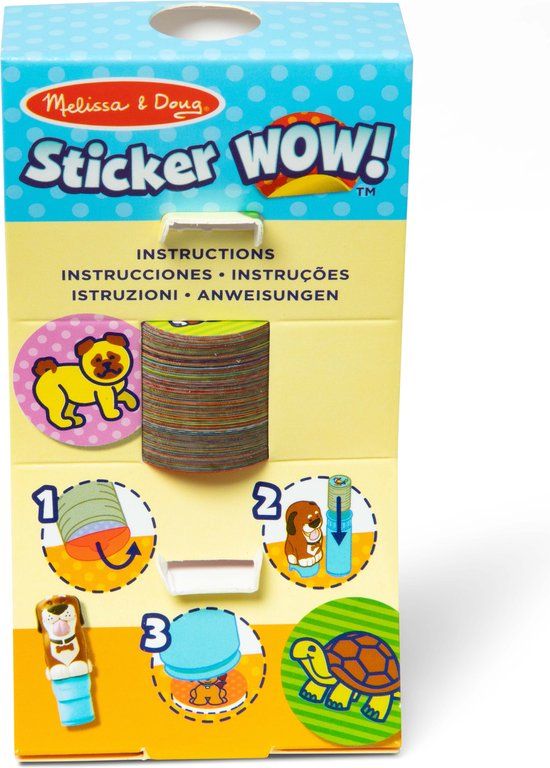 Melissa Sticker Wow! Refill Stickers - Hond