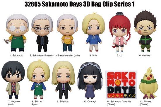 Monogram International, Inc. Sakamoto Days Sakamoto Days Unisex Rugzakhanger - meerkleurig - Standard