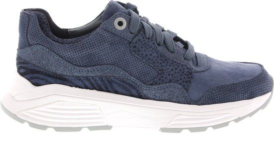 Xsensible Dames Veterschoenen Golden Gate Denim Fantasy Gx Donkerblauw Maat 40
