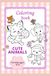 Coloring Cute animals: Coloring book: For kids ages 8-12