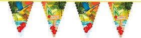 Boland Hawaii thema feest vlaggenlijn - 6 meter