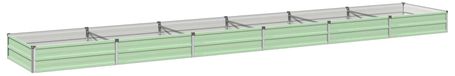 Lit de jardin pastel vert 480 x 80 x 24 cm