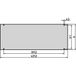 Schroff Inpac voorpaneel, 3 U, 2,5 mm, Al, geanodiseerd