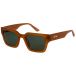 Billabong Weber Lunettes de soleil pour homme, café laiteux brillant/vert, taille unique