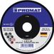 Promat/Tecwerk Disque à tronçonner | D125x1mm droit | grain céramique | trou 22,23 mm - 4000841222