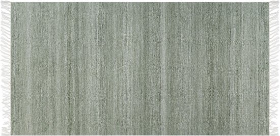 MALHIA - Vloerkleed - Groen - 80 x 150 cm - Synthetisch materiaal