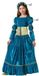 BigBuy Kostuums Carnaval pour Enfants Reine Médiévale Bleu - 3-4 Ans
