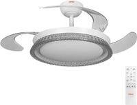 OSRAM HOMELIGHTING Ceiling Fan Cierzo 1220mm 60W CCT RGB Plafondventilator