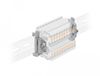 Delock DIN Rail End Clamp Steel screwable 4 pieces