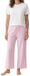 Mey Dames pyjama Solid Love roze/wit