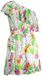 Desigual - Jurk - Korte Jurk - Een Schouder - Wit - XL