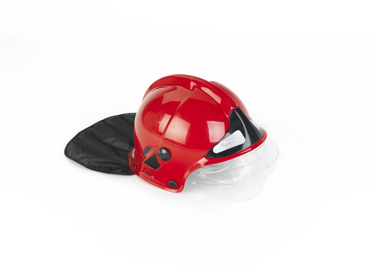 Klein Brandweerhelm rood