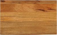 vidaXL Tafelblad met natuurlijke rand 40x30x2,5 cm massief mangohout