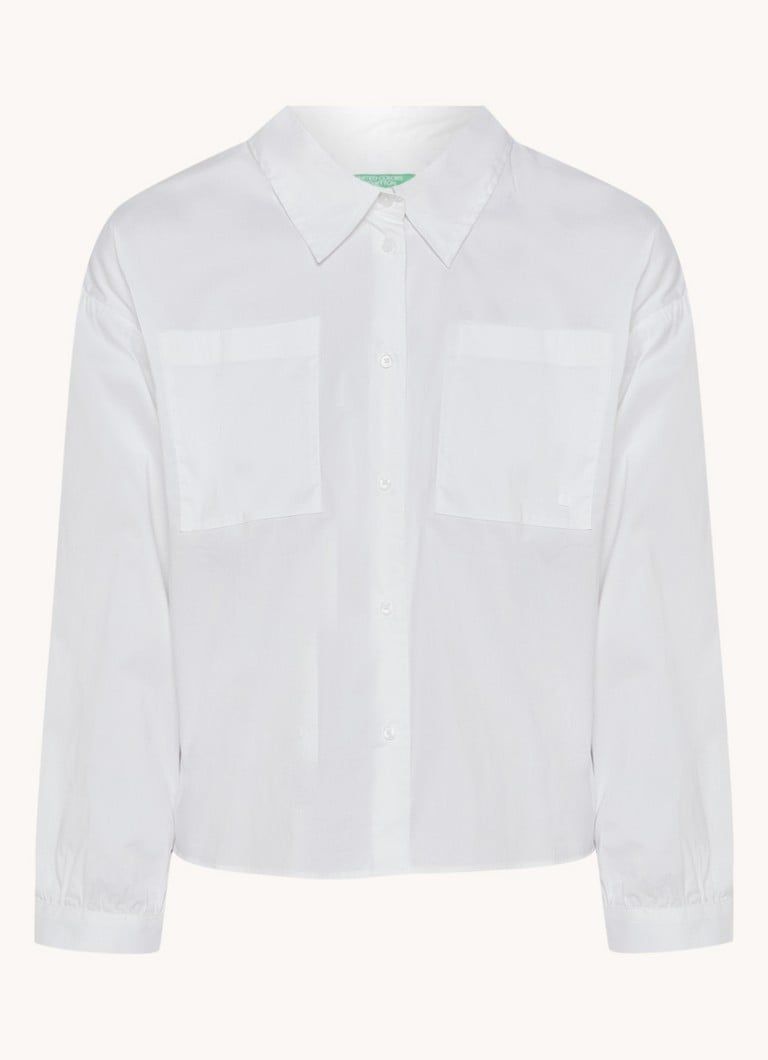 Benetton Blouse met borstzakken