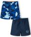 Minoti zwembroek jongens 2-pack - sneldrogend - blauw