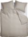 Ambiante Satin Uni dekbedovertrek - Tweepersoons - 200 x 200/220 cm - Zand