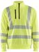 Blåkläder High Vis Sweatshirt halve rits 3564-2538 - High Vis Geel - XL