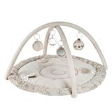 Fehn 3D-activity-deken luiaard – speelboog met 5 afneembare speeltjes voor baby's – spel & plezier in liggen, zitten en kruipen, voor baby's en peuters vanaf 0+ maanden