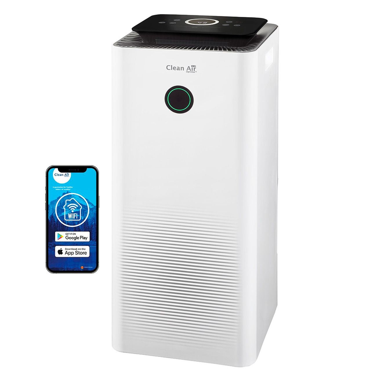 Clean Air Optima CA-707 Smart 2-in-1 Luchtontvochtiger en Luchtreiniger - 20 liter/dag - 5 voudige filtertechnologie