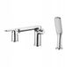 Kuchinox Dima - Badkraan - 3-gats - Chroom - Met Douche