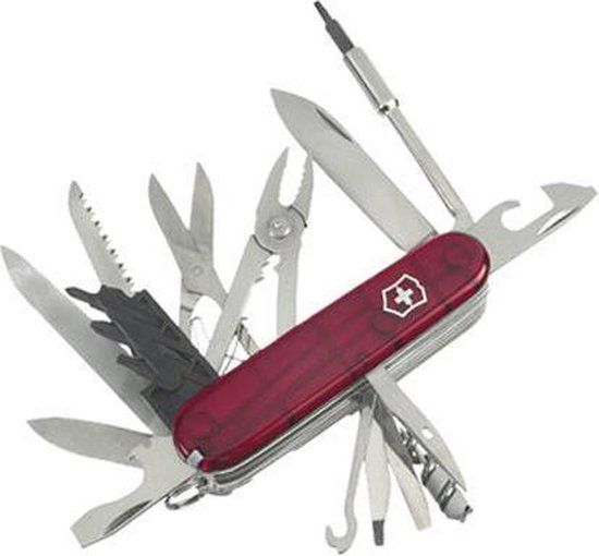Victorinox CyberTool 41 functies transparant rood