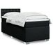 Maison Exclusive - Boxspringbed met matras, noir, 80 x 200 cm, textile
