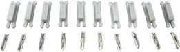 Rokuhan Z Rokuhan rails (met ballastbed) 7297412 Railsverbinders 10 stuk(s)