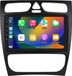 Happiq Autoradio met Bluetooth et CarPlay pour Mercedes-Benz C- et CLK-klasse (W203, W209, S203, A209, W168) – compatibel met Apple et Android – installation stéréo avec système de navigation – 2 Go RAM, 32 Go espace de stockage
