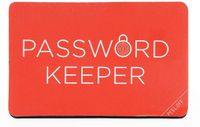 Kikkerland Password Keeper Book - Rood