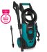 VONROC Nettoyeur haute pression V18-1 1800W – 140 bar – 420 l/h – Incl. tuyau de 8m, réservoir de détergent et plus