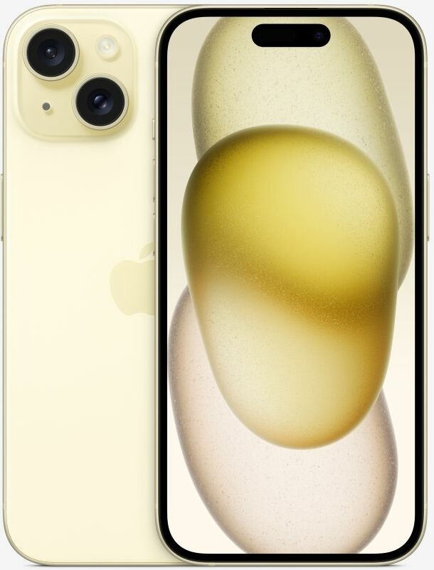 Apple iPhone iPhone 15 / 128 GB / Geel