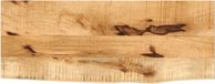 vidaXL Tafelblad met natuurlijke rand 90x20x2,5 cm massief mangohout