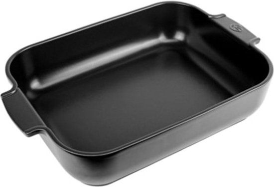 Peugeot Appolia Ovenschaal - Rechthoekig - 40cm - Satijnzwart