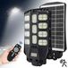 UISEBRT Zonne-energie straatlamp: Zonnepaneel aangedreven buitenverlichting, met afstandsbediening - 400W superheldere LED-lamp voor tuin, terras en oprit