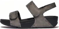 FitFlop Damessandalen Lulu Shimmerlux Back-Strap Tin/Grijs