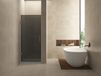 Wiesbaden Less Nisdeur 70 x 200 cm Rookglas - Brons Koper Geborsteld